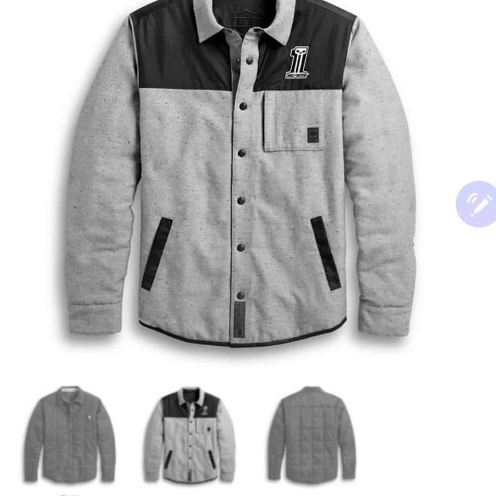 Harley-Davidson Men's Reversible Shirt Jacket